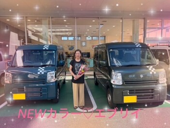 ★エブリィ新色デニムブルー納車★